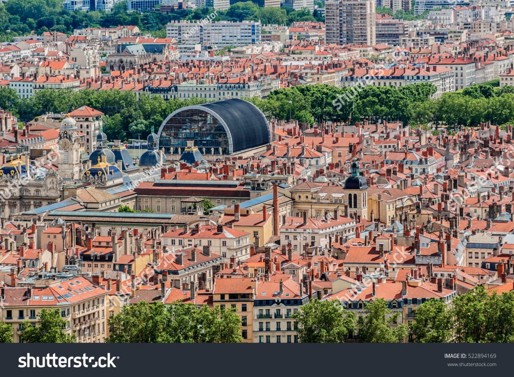 stock-photo-the-panoramic-aerial-view-at-lyon-rhone-alpes-france-522894169